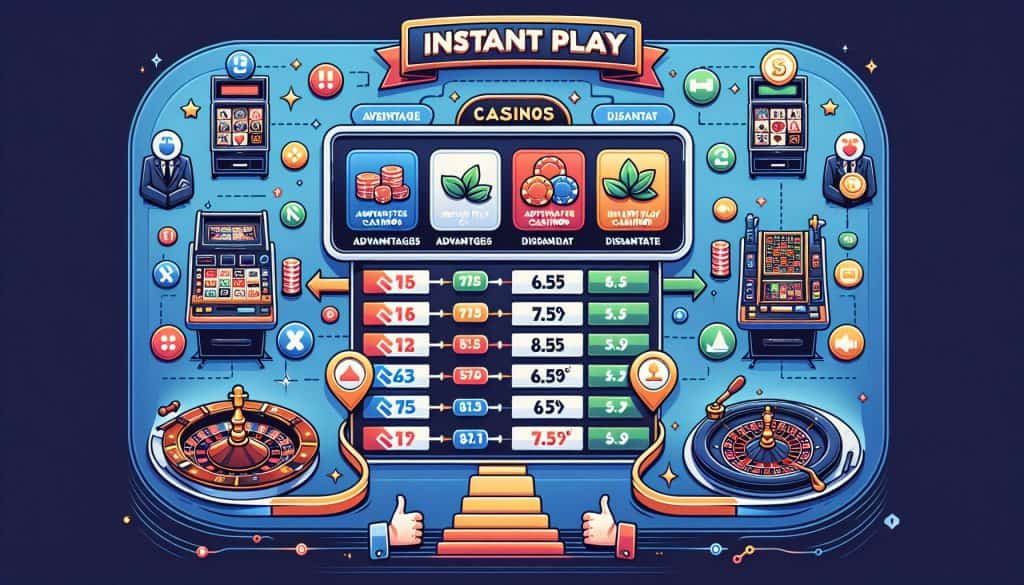 Koje su prednosti i nedostaci instant play casina Koje su prednosti i nedostaci instant play casina