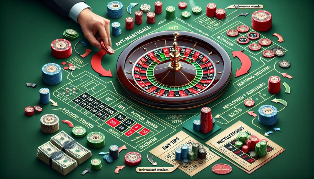 Kako koristiti sistem klađenja Anti-Martingale u ruletu?