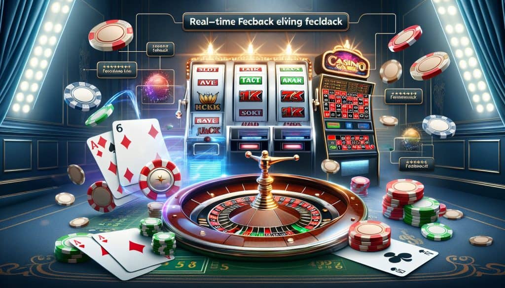 Casino igre s povratnom informacijom u stvarnom vremenu