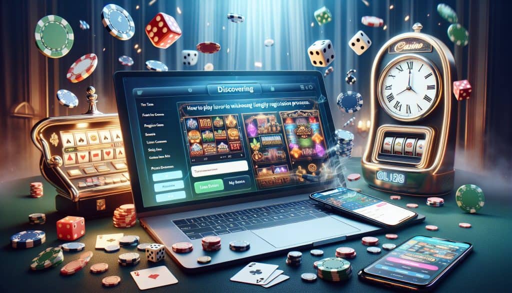 Kako igrati casino igre bez dugotrajne registracije